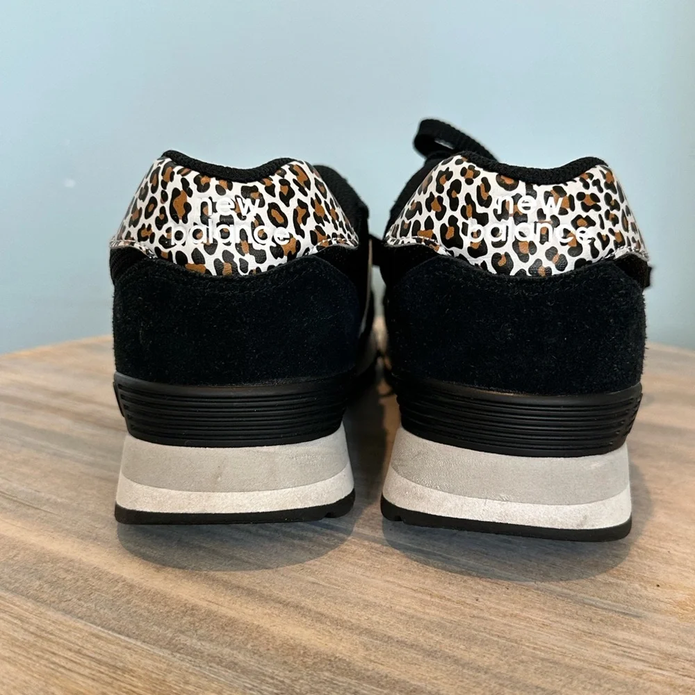 New Balance WL515AH3 Black Leopard print running tennis shoe sneaker size 10 - Picture 4 of 12